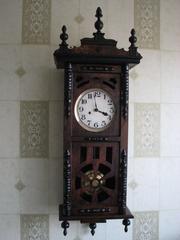 Продам часы  Gustav Becker 1876 г.вып.с красивым трехгонговым боем. Рабочие.